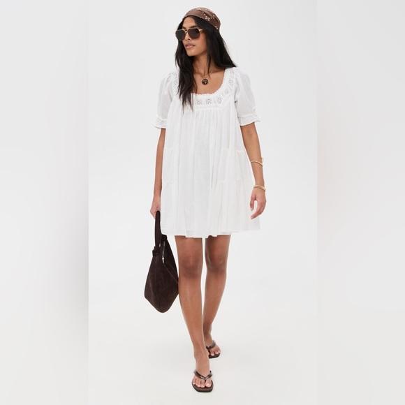 Free People Dresses & Skirts - NWT Free People Sandy Shores Babydoll A-line Mini Dress Sz XS